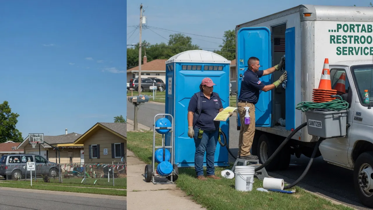 Portable Toilet Rental in Cedar Vale, KS near me